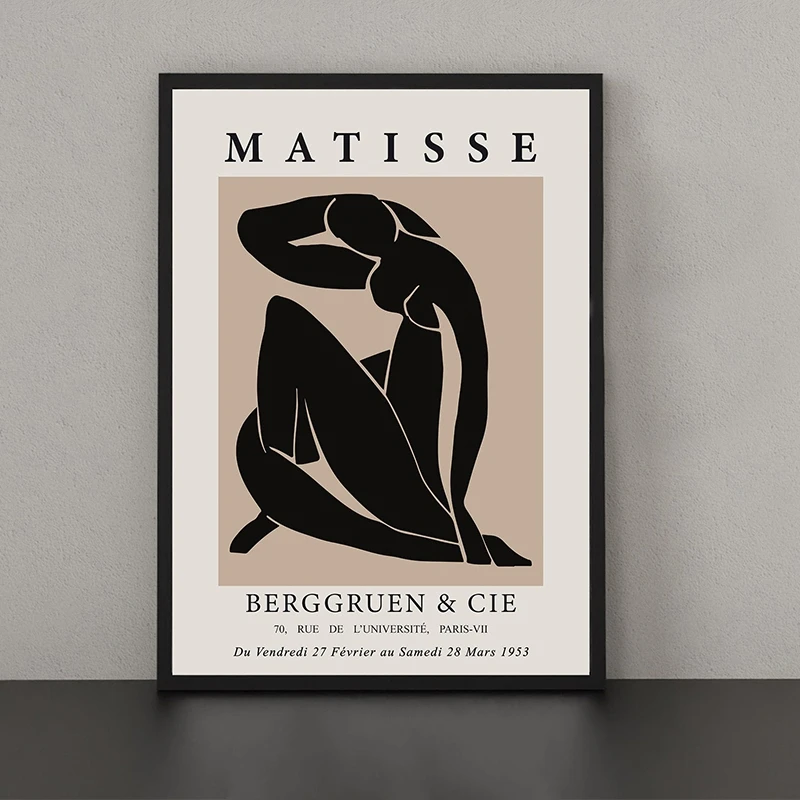

Minimalism Matisse Oil Paintings Print on Canvas Nordic Style Posters and Prints Classic Wall Art Pictures for Home Decoration