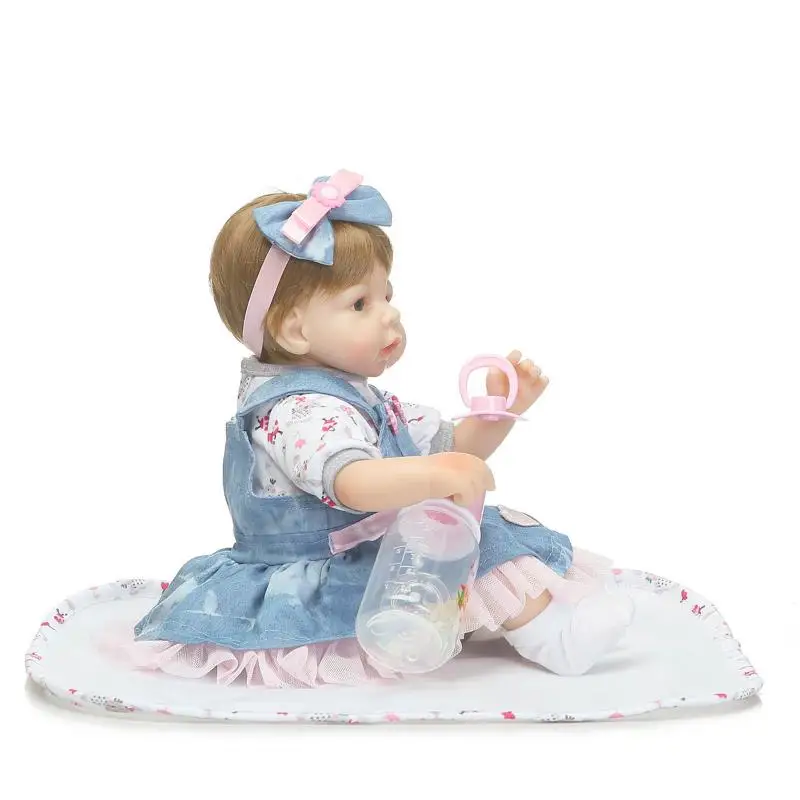 

New 18-inch Doll Silicone Toy Children Gift Christmas Gift Children's Toys