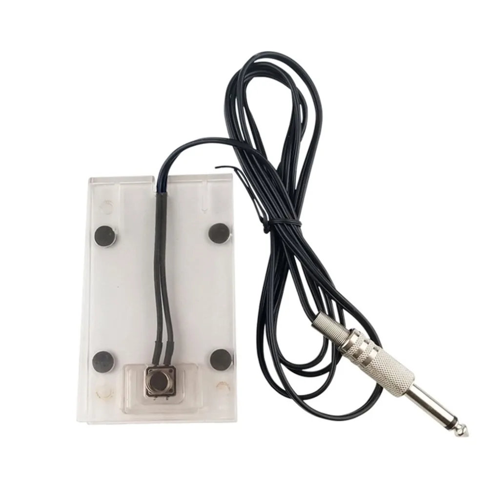 1 шт. акриловая тату-машинка ножной переключатель блок питания педаль контроллер