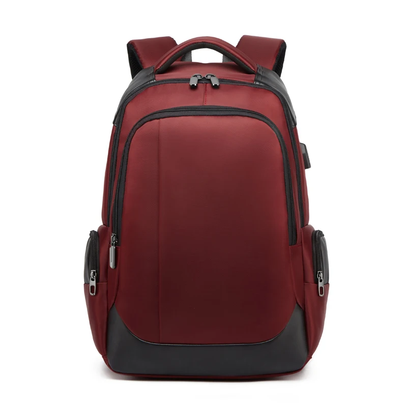 Red 13.3 14.1 15.6 inch Business Laptop Backpack Notebook Bag For Men USD Charging Bag For Macbook Air Pro 13 Acer hp Lenovo ASUS - Цвет: Red