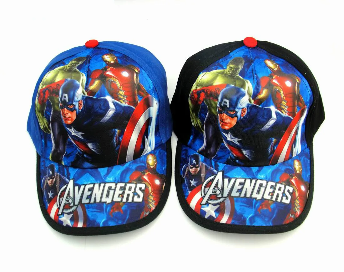 Classic Super Hero Children Casual Sun Hat Cosplay Baseball Cap Anime Party Gifts | Тематическая одежда и униформа