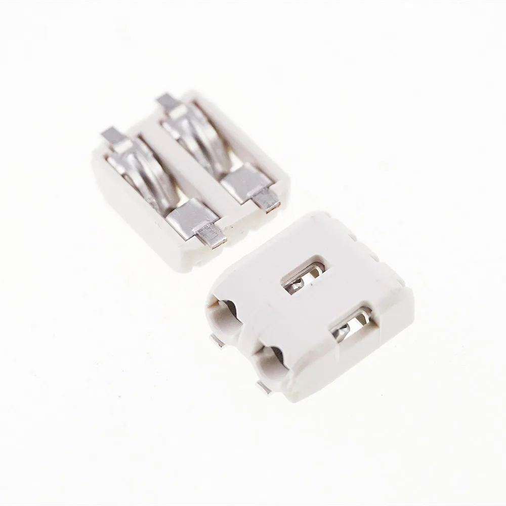 20pcs 2 Pin SMD PCB Terminal Block 3.0 mm Pitch Ways 26 to 22 AWG Clamp Push Wire Tin Plated 3A 250V Rating Board |