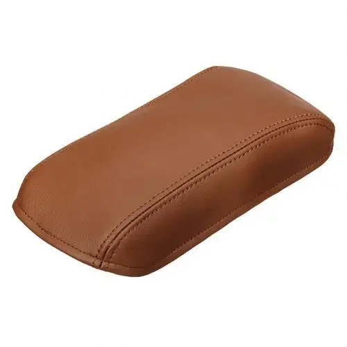 Light Brown Для Toyotas Corolla 13-18 центральный подлокотник защитный чехол из искусственной кожи аксессуары для интерьера - Название цвета: Light Brown