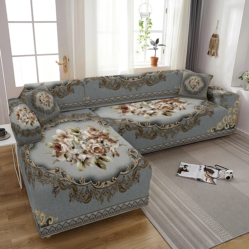 

2021 Popular Sofa Pattern Sofa Cover Sofa Sofa Cover Bedspread on The Bed Sofa Cover Housse Canape Dangle