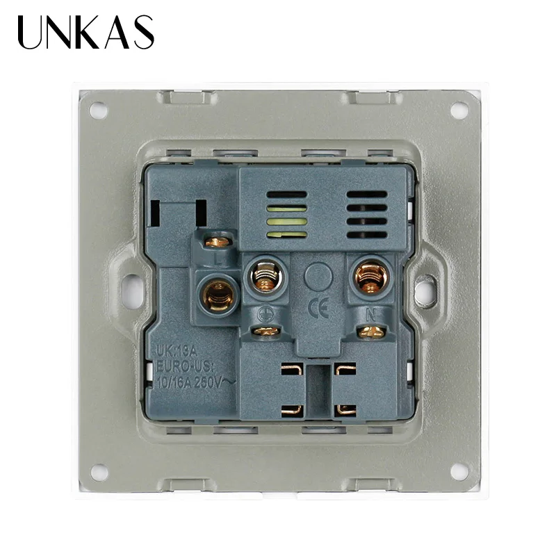 Универсальная Розетка UNKAS с 3 отверстиями USB-портом для зарядки мобильного выхода