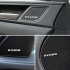 4 шт., автомобильные наклейки для Nissan Nismo