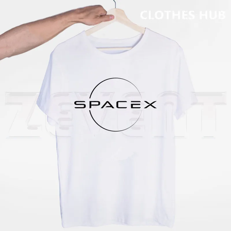 

Space X Logo Occupy Mars Rocket SpaceX T-shirts for Man/woman Printed Tshirt Casual T Shirt Hip Hop Top Tees Male/female