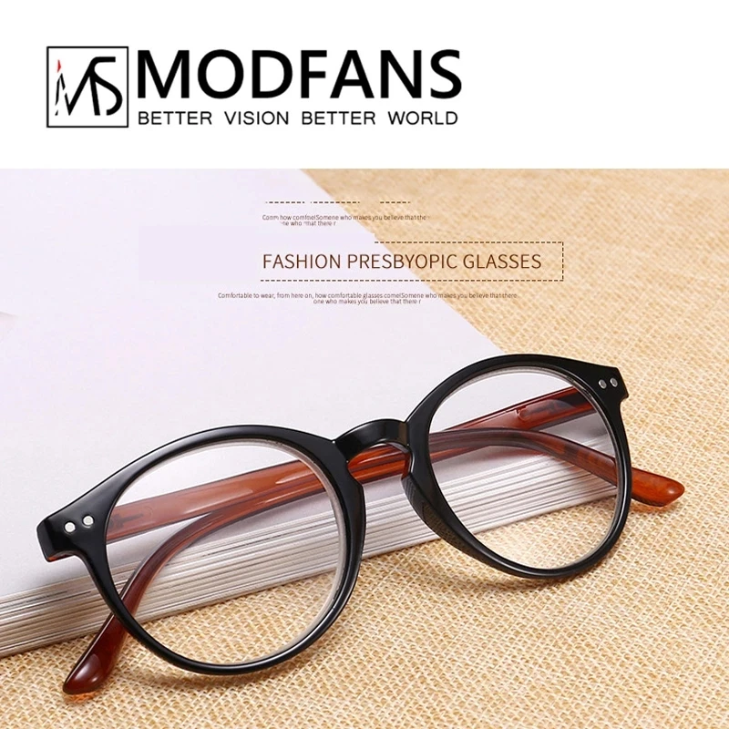 

New Stylis Reading Glasses For Women Men Spring Hinge Round Solid Frame Best Gift For Parent With Pouch