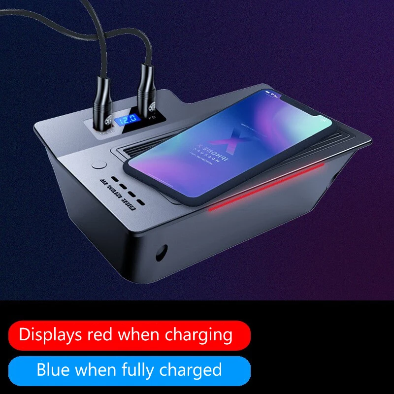 for honda crv 2017 2018 2019 2020 2021 car accessories wireless charger cigarette lighter installation mobile phone fast charge free global shipping