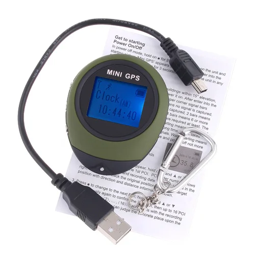 Универсальный Брелок PG03 мини gps приемник Навигация Открытый Ручной локатор USB