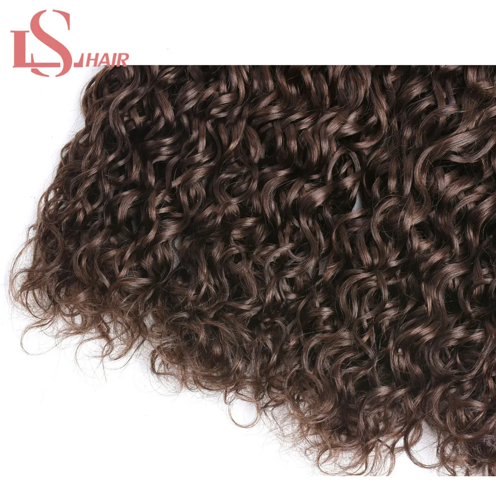Человеческие волосы средней длины LS hair #4 100 г/пряди|wave bundles|waves weaveswave weave |