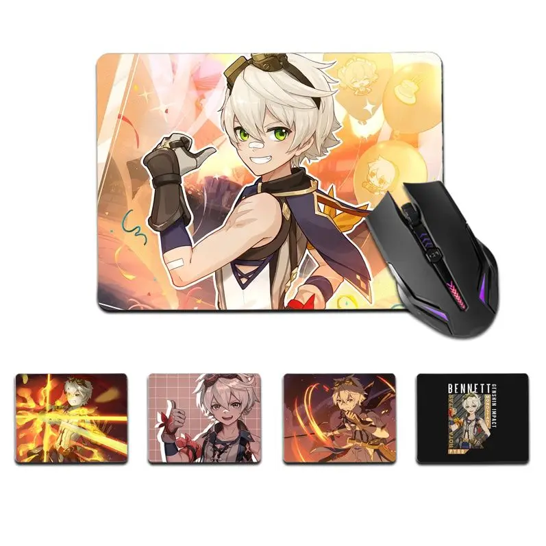 

Резиновый коврик для мыши FHNBLJ Genshin Impact, прочный Настольный коврик для мыши, Лидер продаж, оптовая продажа, игровой коврик для мыши
