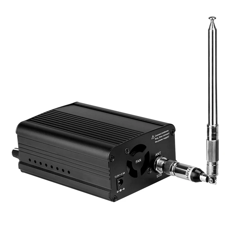 

TR509 Portable Transmitter Support AUX/MIC Input with LCD Display US Plug