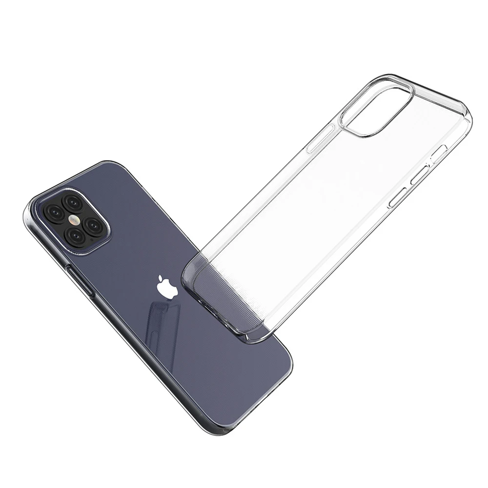 

Ultra-thin Transparent Soft TPU Case For iphone 12 11 Pro Max Slim Clear Cover For iphone 12 Mini X XS MAX XR 8 7 6 Plus SE 2020