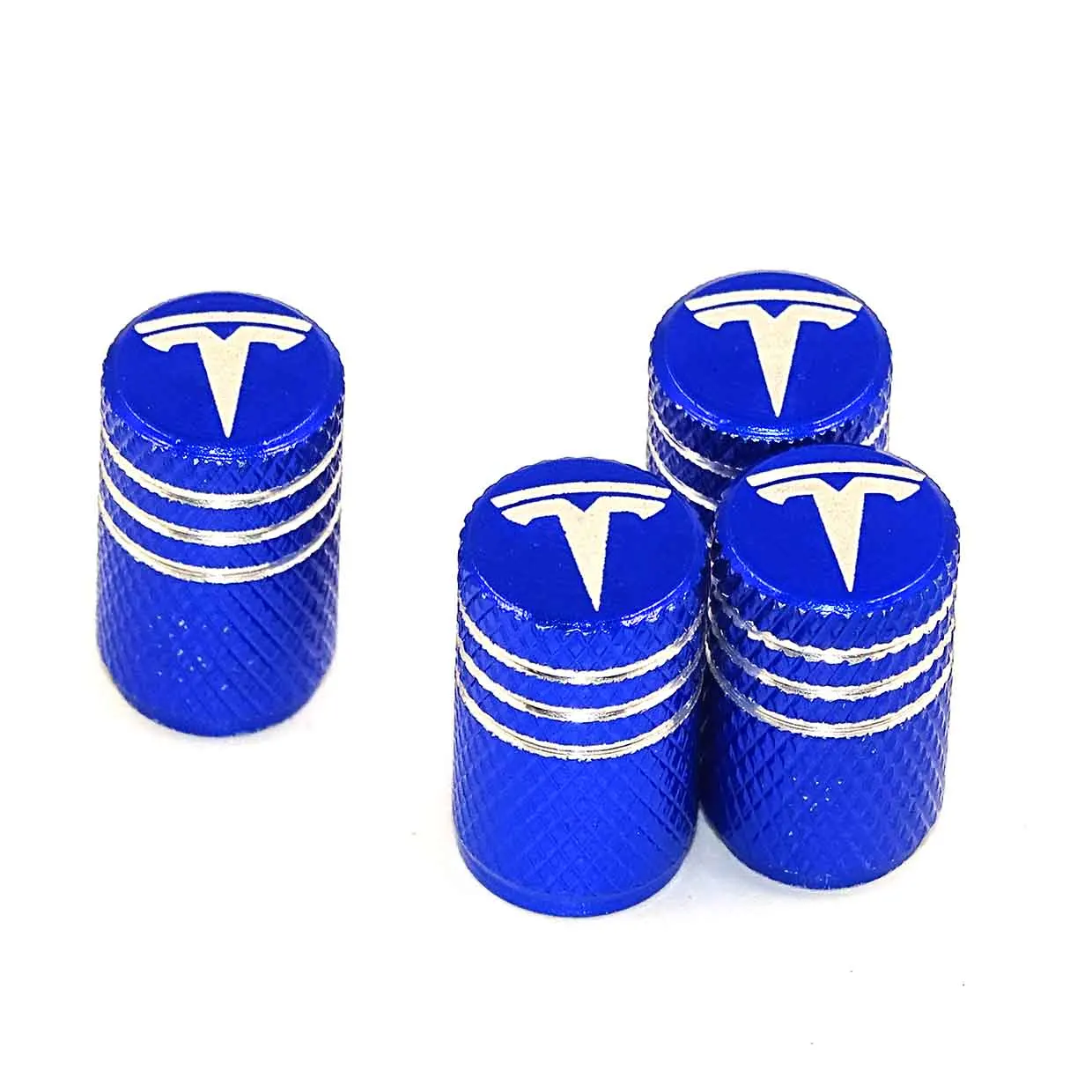 

For Tesla Model S Model X Model 3 High Quality Aluminum Alloy Car Tire Wheel Valve Cap Cover Logo Valve Mouth Styling Accessorie