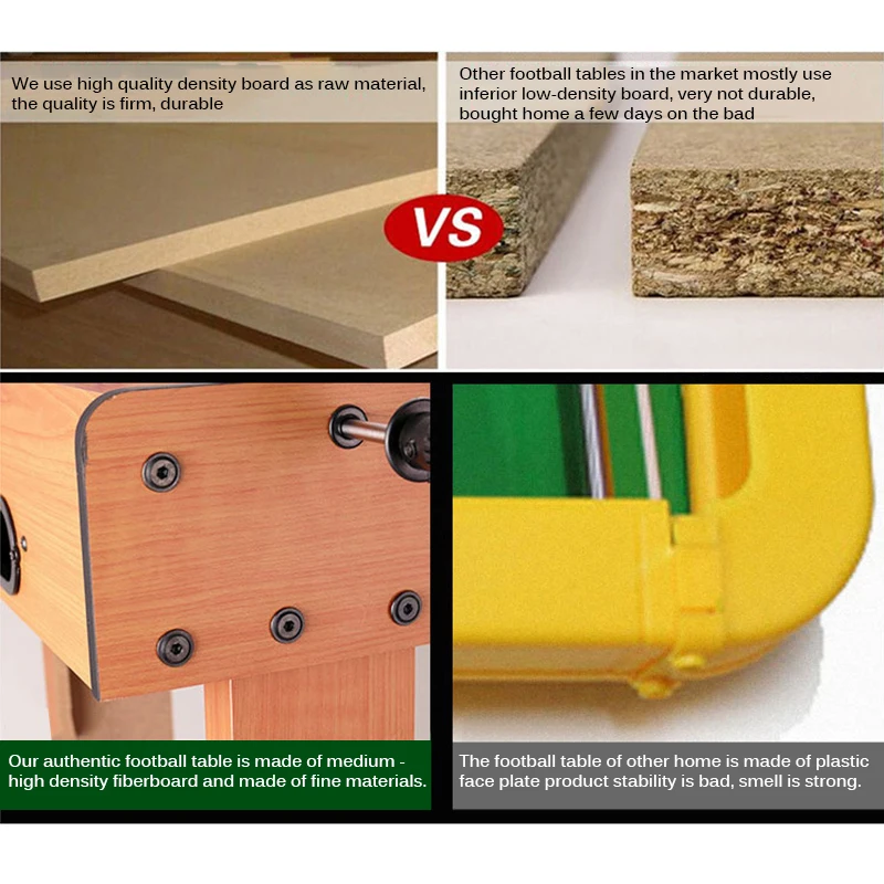 

Mini Wooden Kids Children'S Table Football Machine Table Soccer Toys Outdoor Developmental Camping Hiking Tools Entertainment