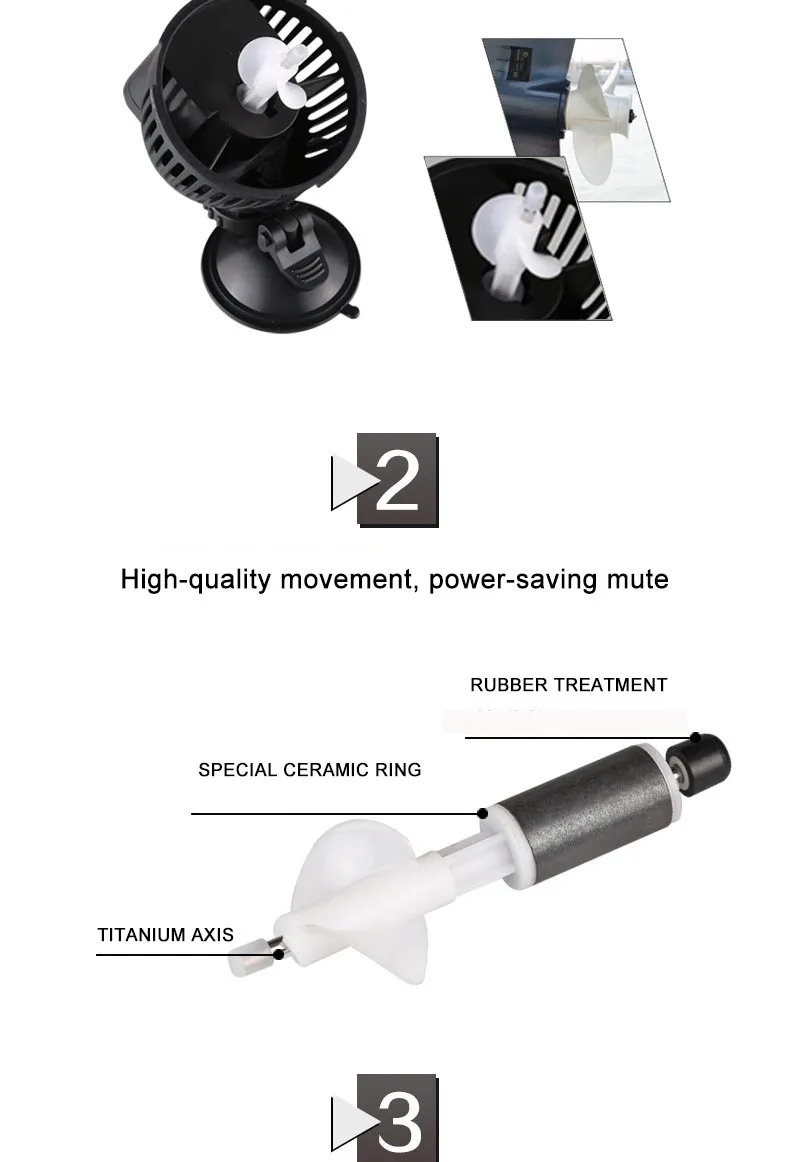 220V Sunsun Wave Maker Wavemaker водяной насос для аквариума аквариумный насос 2,5 W 3W 6W 12W 24W 48W насос потока, насос