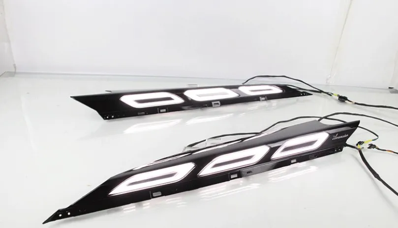 

2PCS LED DRL Daytime Running Lights Daylight Waterproof Signal car Styling For Honda AVANCIER 2017-2020