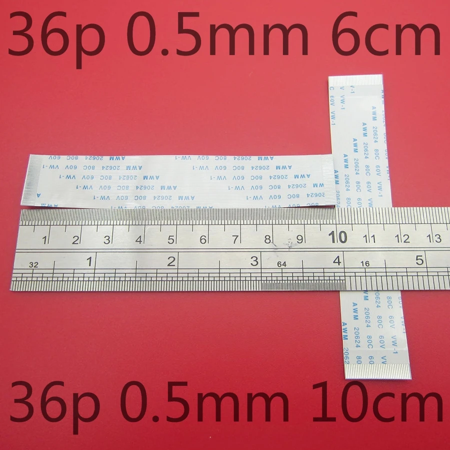 1 шт. 3D принтер части доска сенсорный экран FFC FPC гибкий дисплей кабель AWM 20624 80C 36pin