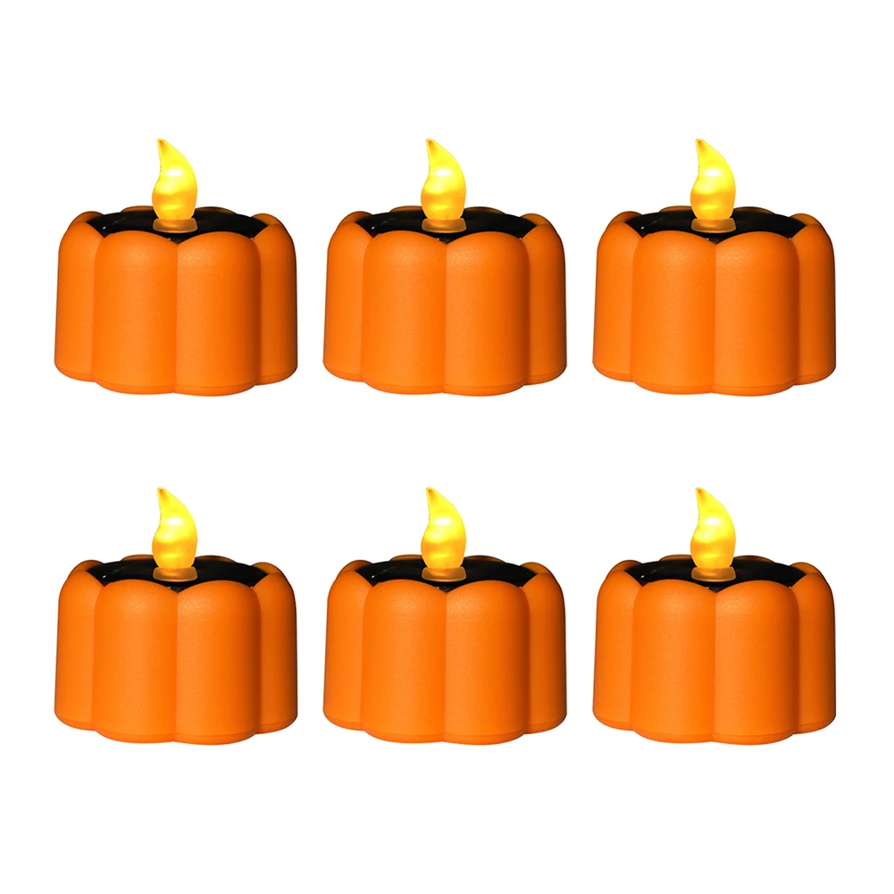 

6Pcs Battery Operated LED Tea Lights Candles Flameless LED Tealight Weeding Light Romantic Candles Lights Party Wedding Decorat