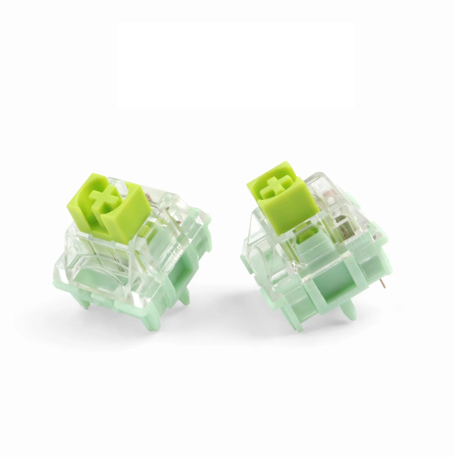 

TTC Ace Switch for Mechanical Keyboard Linear 60g Custom 5 Pins Lubed GK61 SK64 SK68 SMD PCB Mx Switch Light Green Game PC