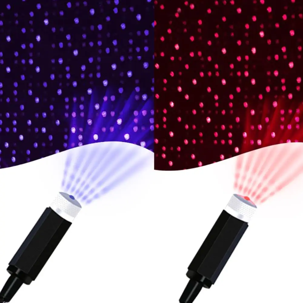 Светодиодный проектор M & C для автомобиля ночник USB украшение неба потолочный