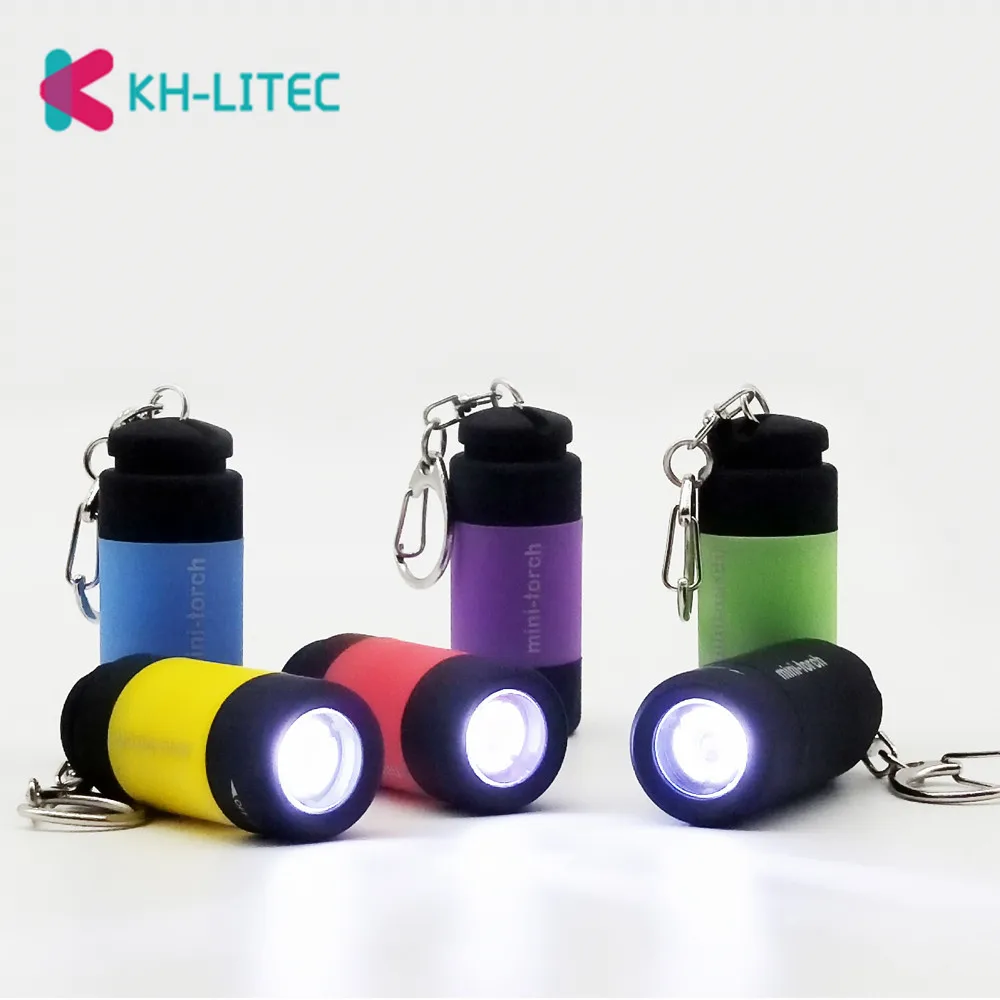 Светодиодный мини фонарик KHLITEC 0 3 Вт 25 лм светодиодный ффонарь с USB зарядкой