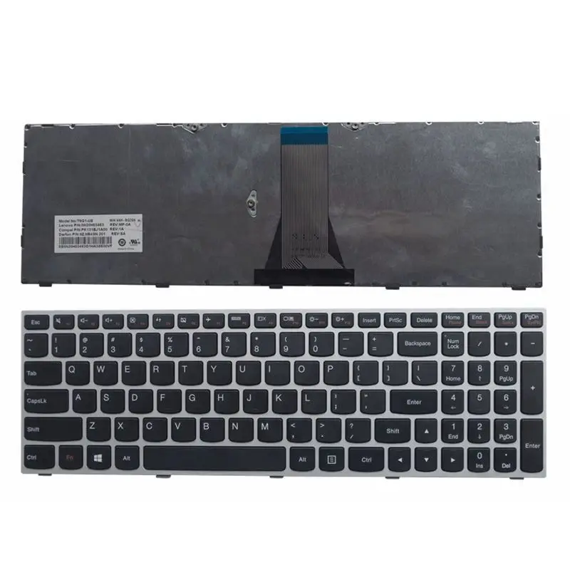 США/AR/TI/SP/RU/JP клавиатура для ноутбука Lenovo Flex 2 15 15D 25214725 MP 13Q13US 686 PK1314K1A00 T6G1 US