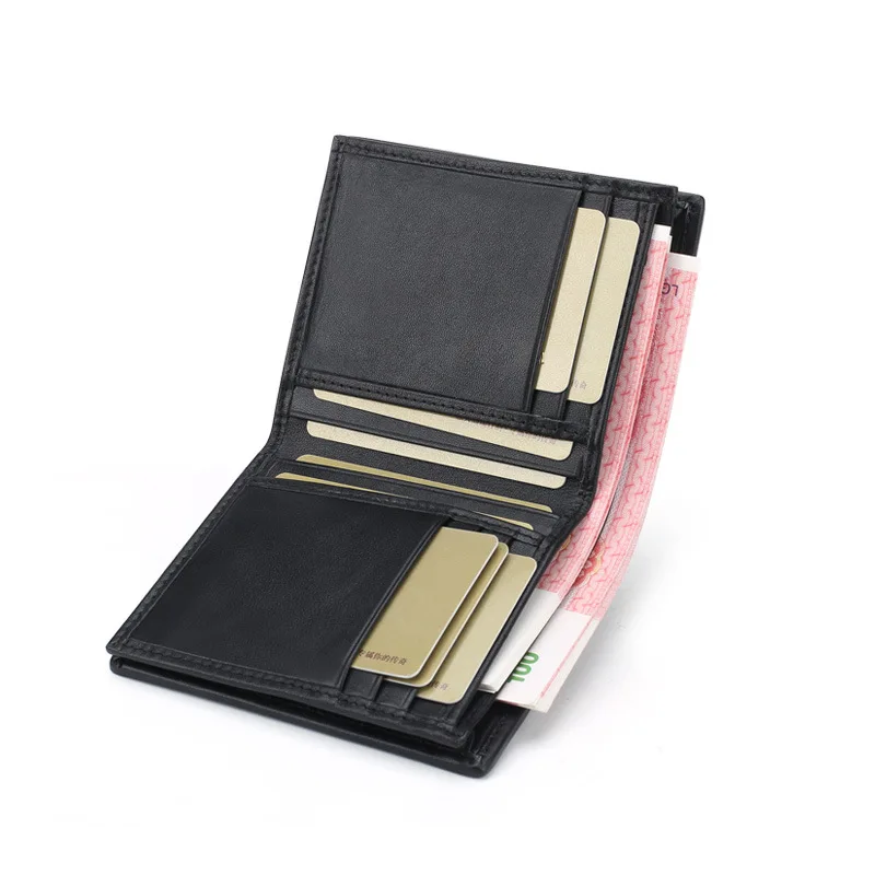 driver's license all in one card bag alligator leather wallet for men business short clip vertical leather Zero purse men wallet