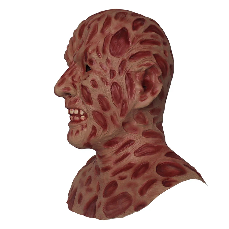 

Burnt Man Freddy Mask Latex Halloween Nightmare Masks Scary Horror Accessory