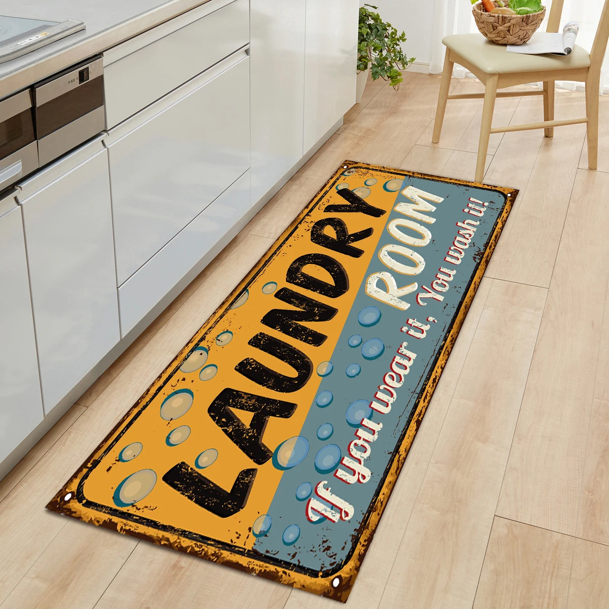 

Laundry Kitchen Carpet Doormats Soft Bath Mat Flannel Door Entrance Mat Rugs For Living Room Kitchen Bathroom