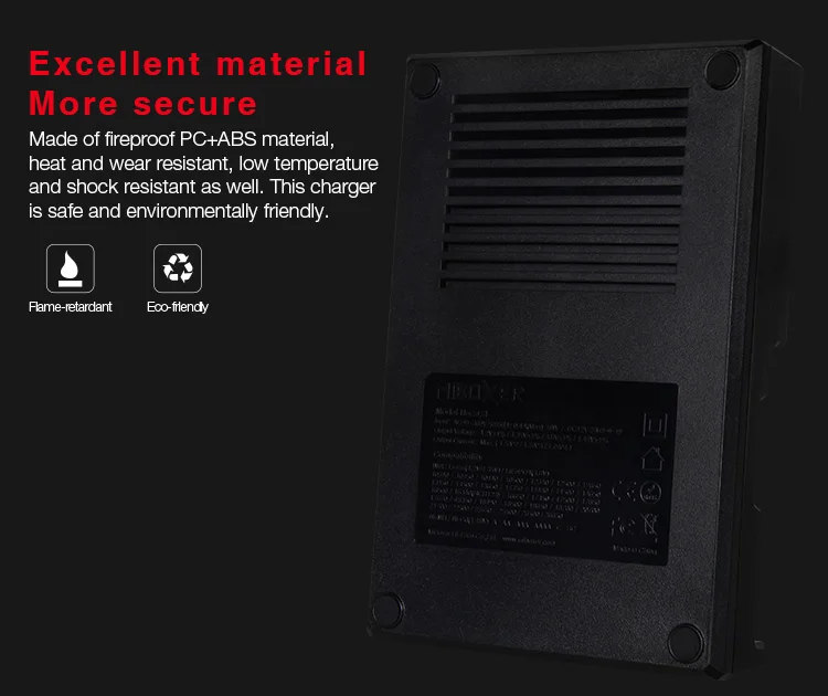 Miboxer C4 VC4 lcd Смарт зарядное устройство для литий-ионных/IMR/INR/ICR/LiFePO4 18650 14500 26650 AA 3,7 1,2 V 1,5 V батареи D4