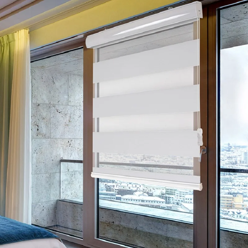 100% затемненные рулонные шторы с медленным подъемом система циркуляции шаров