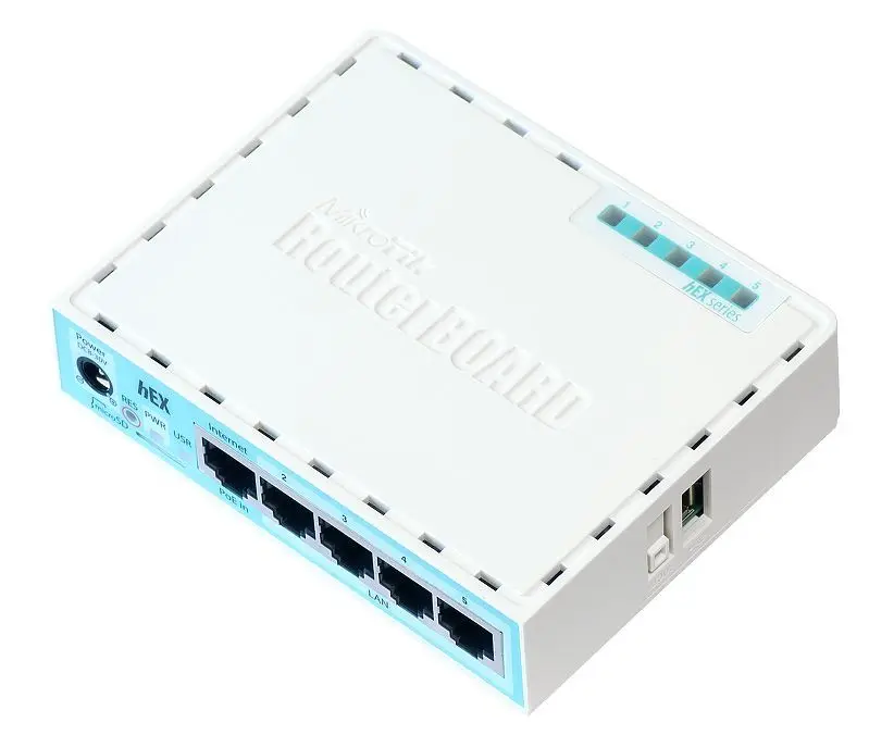 Router MikroTik Hex (rb750gr3) 10/100/1000BASE-TX White router | Компьютеры и офис