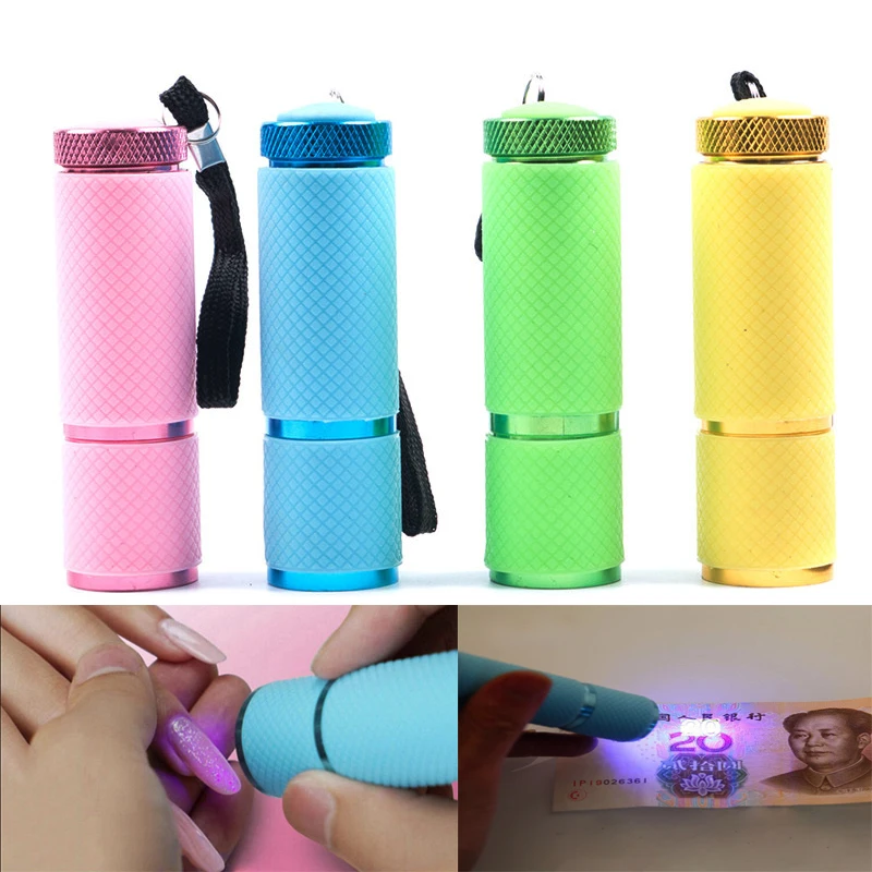 

Многофункциональная УФ-лампа для маникюра, миниатюрный светодиодный фонарик для декора ногтей, Быстросохнущий Профессиональный Маникюрны...