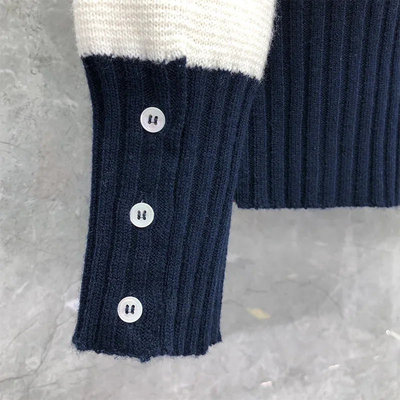 Новинка 2020 модные свитера Мужская тонкая женская одежда полосатая шерстяная