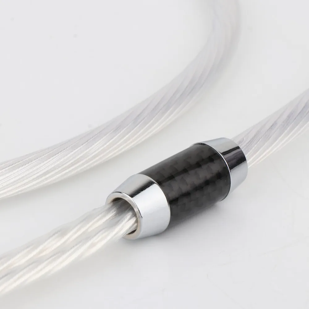 

Preffair X402EL 11Cores OCC Silver Plated Audio Cable 4-Pin XLR Male to 2x 3-Pin XLR Male Balanced cable Headphone Audio Adapter