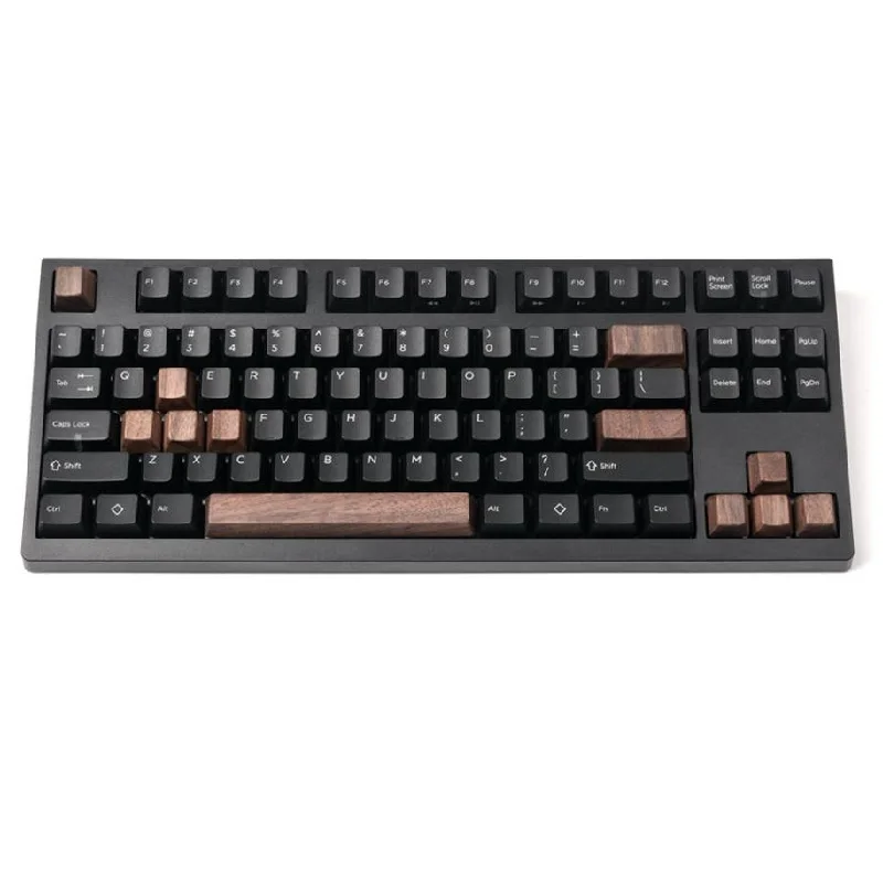 Walunt Wood Keycap OEM профиль для механической клавиатуры пользовательские клавиши R4 R3 R2