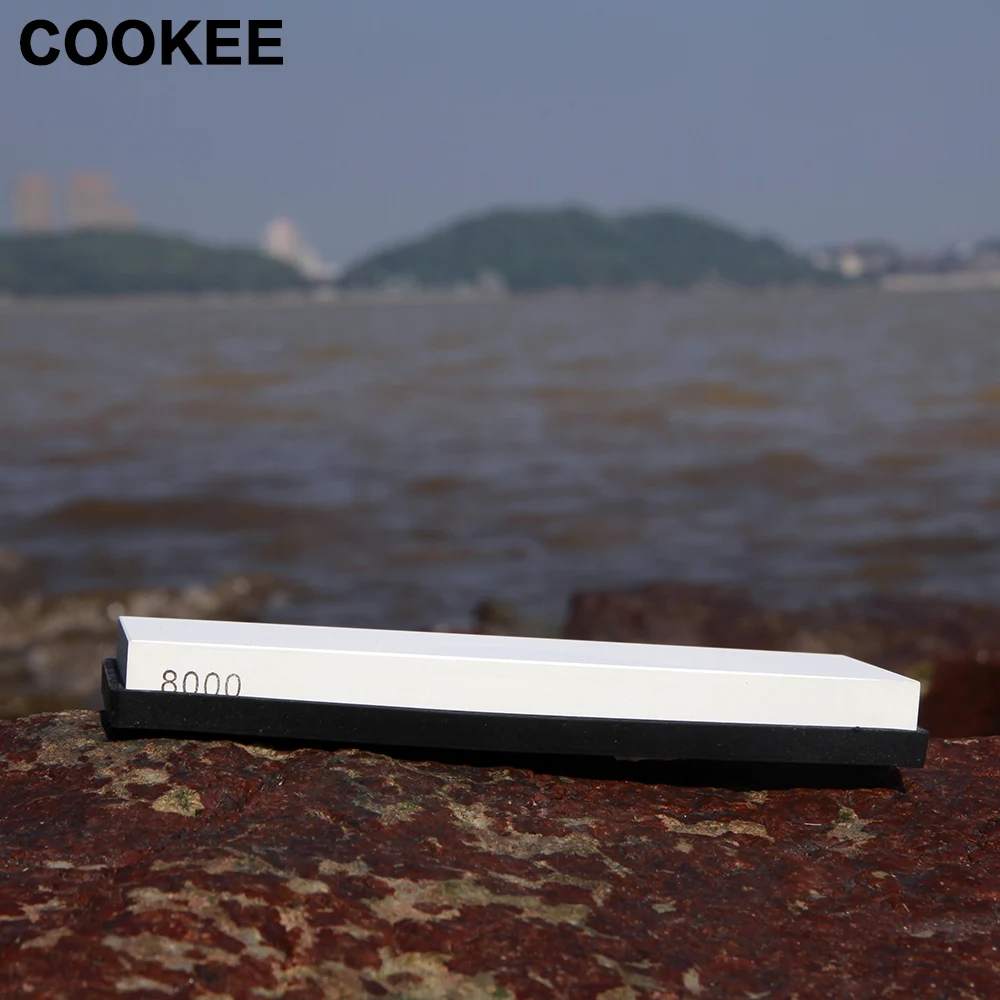 8000 # тонкой заточки полировки Кухня Ножи точилка воды хонинговальный камень