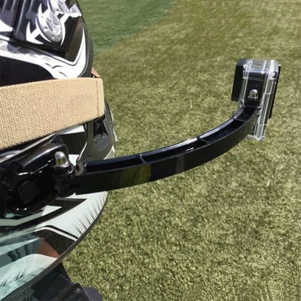 Крепление на шлем из алюминиевого сплава для GoPro Hero 7 5 6 4 Yi SJCAM SJ4000 H9 Спортивная