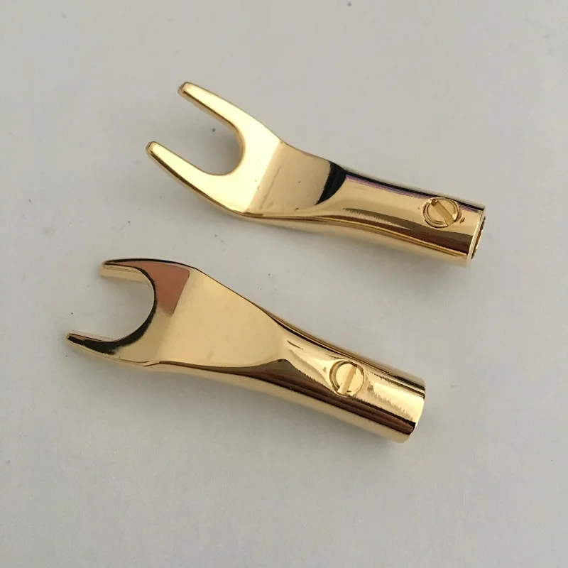 50 шт./лот хорошее качество лопата контрольные выводы вилки типа банан разъем