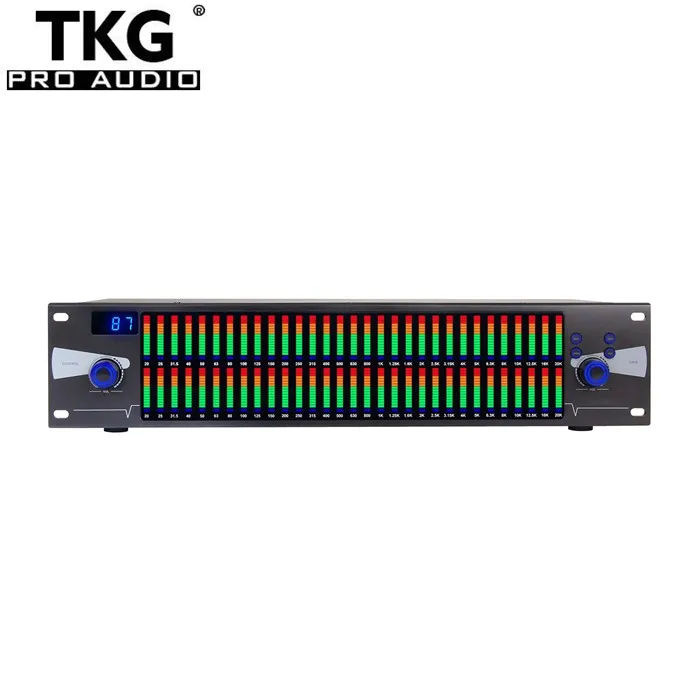 TKG EQ-331 двухканальный Профессиональный цифровой кроссоверный 31-полосный звуковой