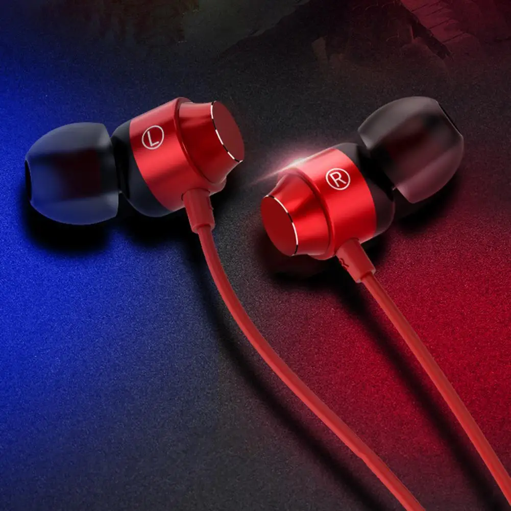 

In-ear Wired Control Stereo Type-C Earphone Earbuds Sport Headset with Mic for Mobile Phone