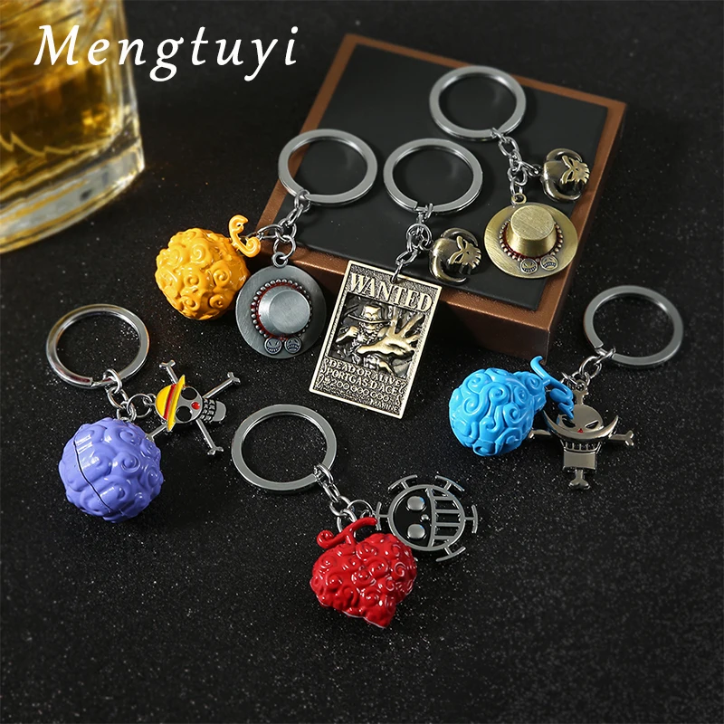 Новинка цельный аниме брелок Фигура дьявола плода Эдвард Newgate держатель шляпы