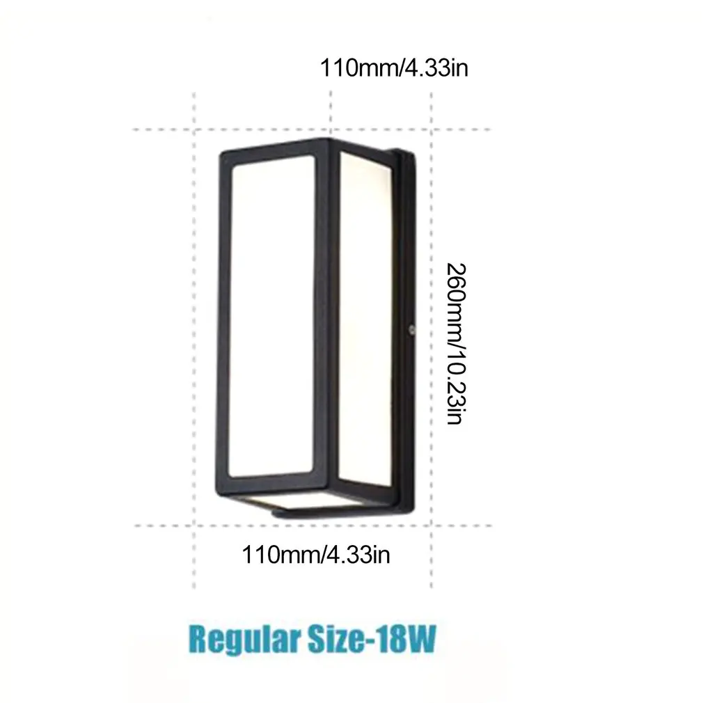 

Led Outdoor Wall Light Waterproof Durable Light Outdoor LED Replaceable Human Body Induction Garden Lamp