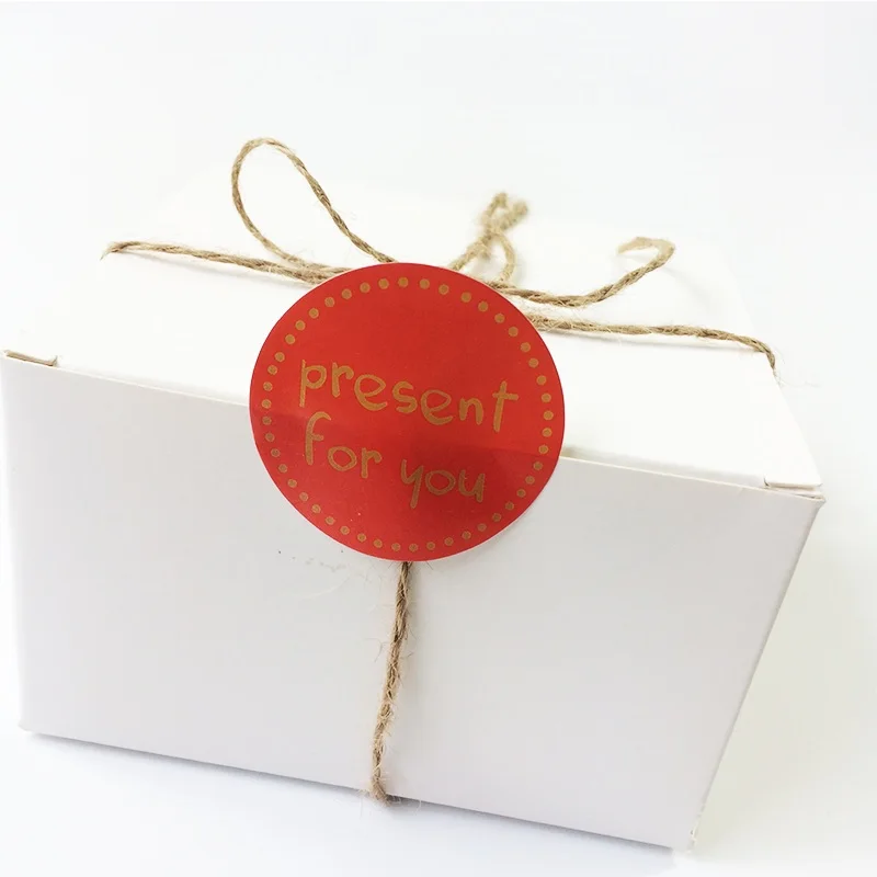 Наклейки для выпечки 900 шт./лот белый черный красный 3 цвета | Дом и сад