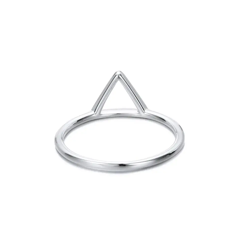 Кольцо Laramoi женское треугольное геометрическое из нержавеющей стали | Украшения