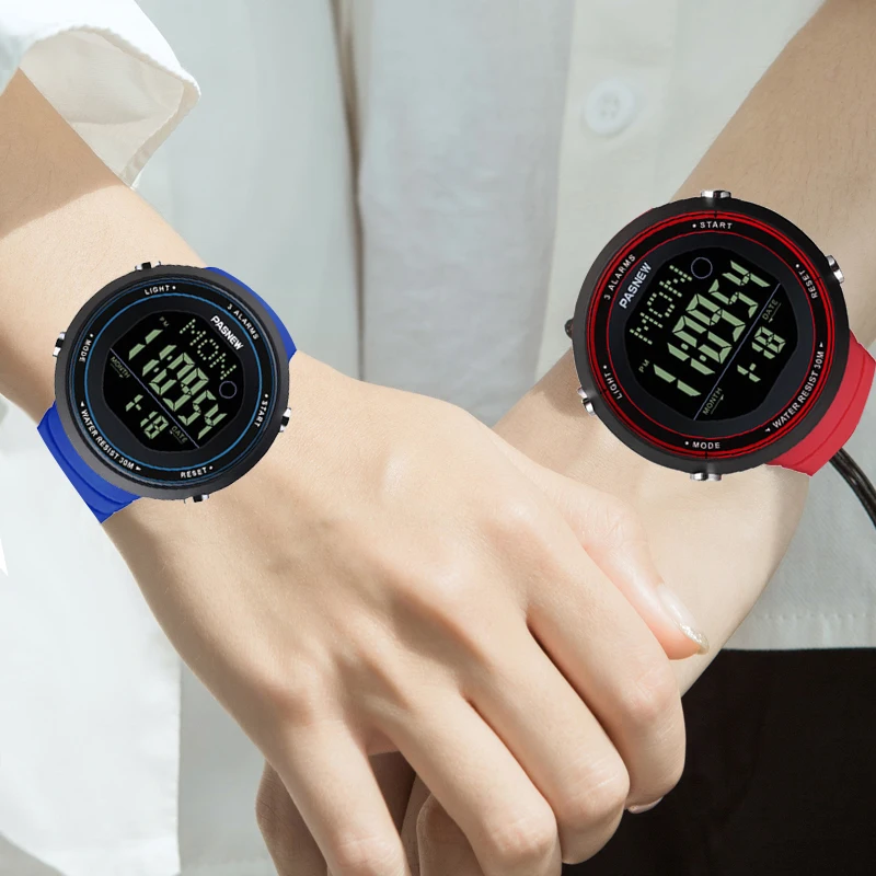 Couple Watch Digital Pedometers Sports Lover Wristwatches LED Digital Watch for Men Women Luxury smart watch Montre homme 손목시계