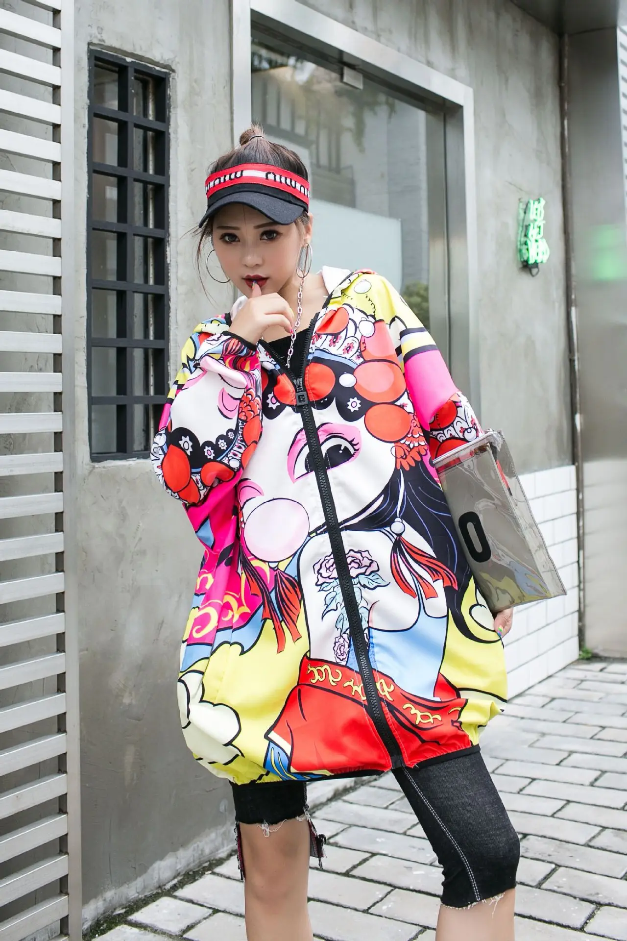 Женская куртка Новинка осени 2019 брендовая длинная Повседневная с капюшоном и