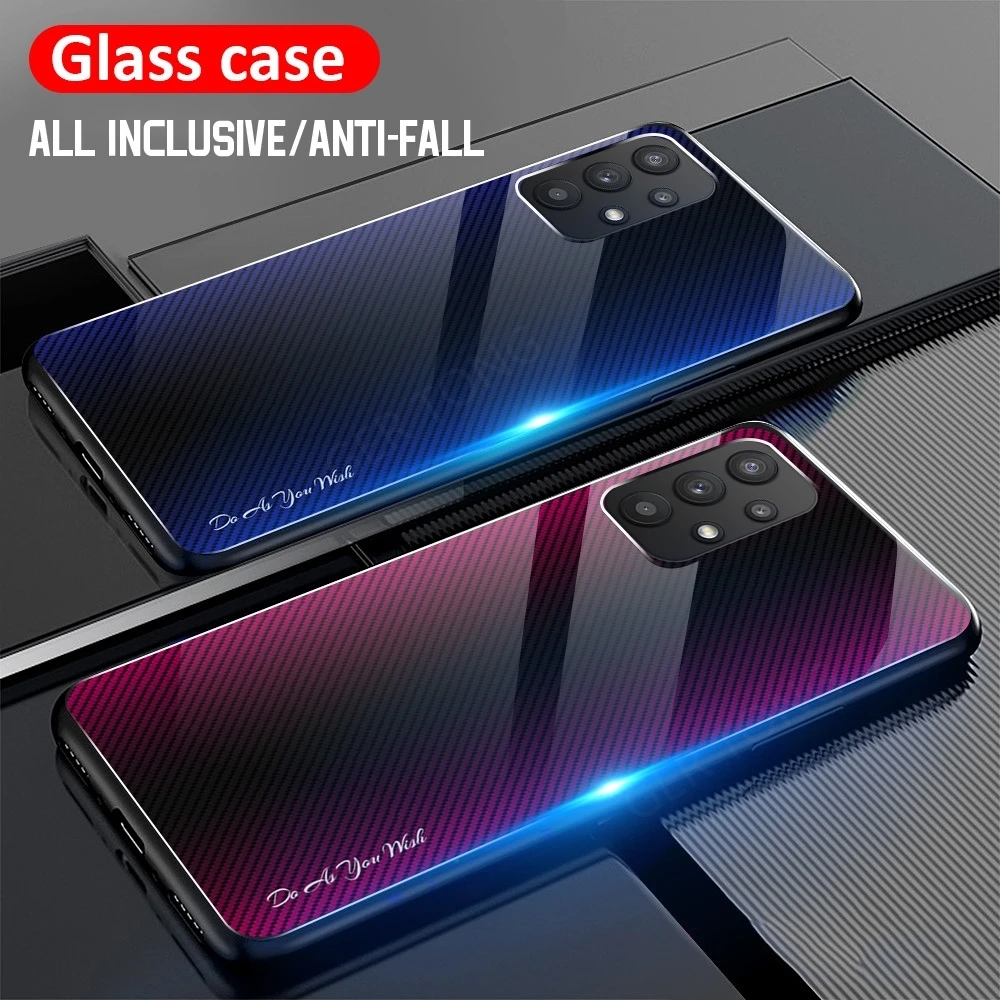 

a 72 52 Case Leather Texure Shockproof Coque For Samsung Galaxy A72 5g Sm-a726b/ds 6.7'' A 52 32 A 42 A 22 82 Covers Glass Case